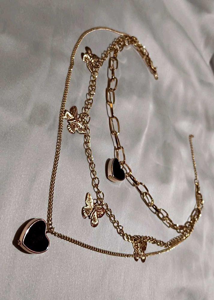 Butterfly Layered Necklace