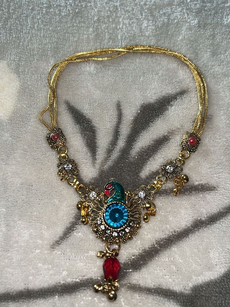 Peacock Style anklets