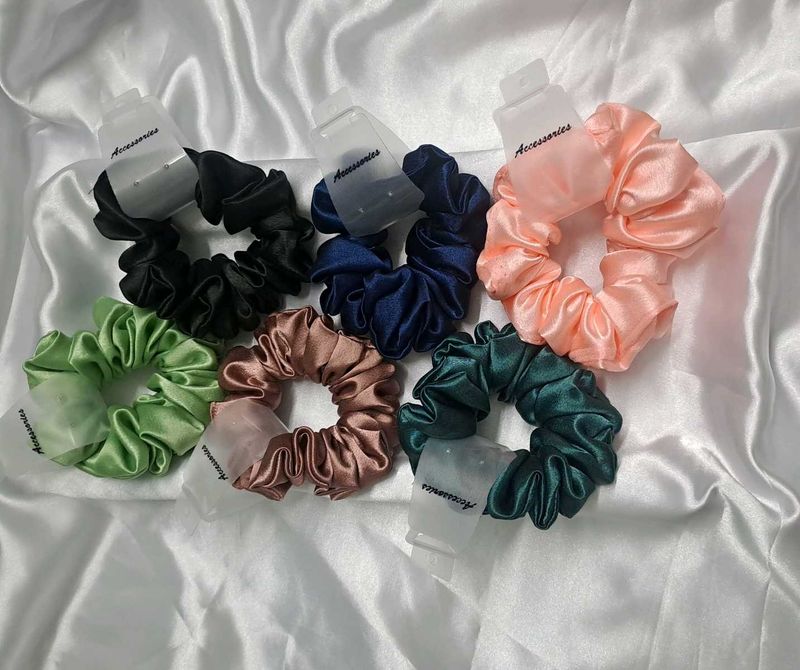 Satin Scrunchies