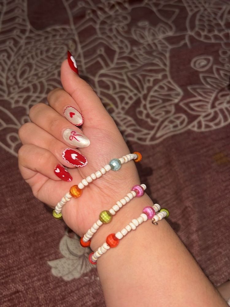 Four layer aesthetic bracelet