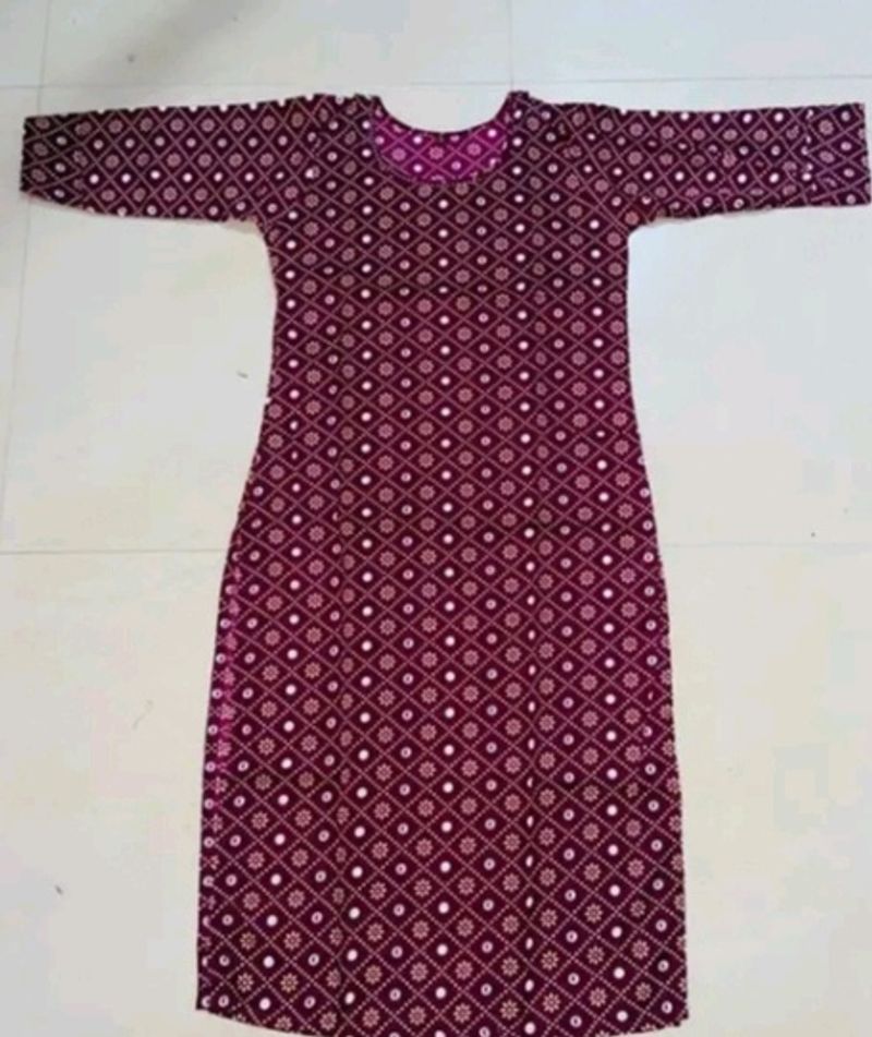 Purple Kurti