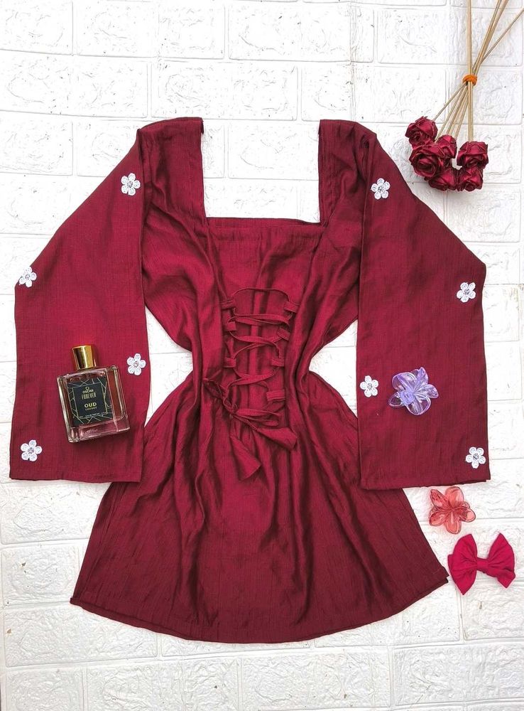 Corset Back Festive Kurti 🎀