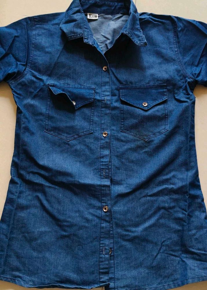 Shirt Style Top For Girls