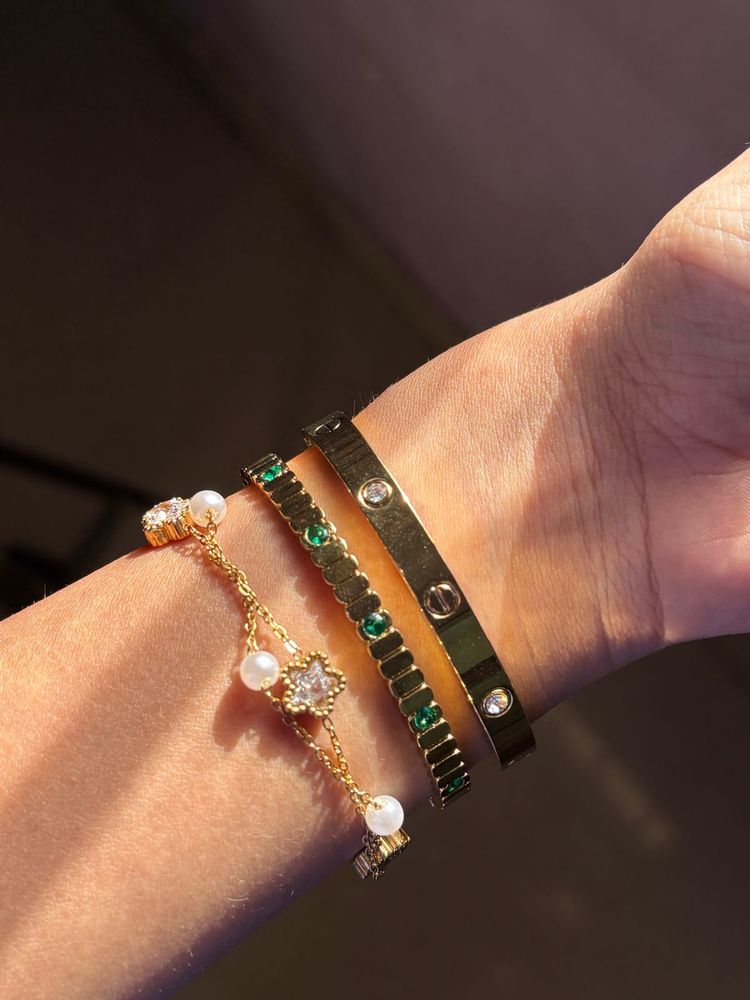 anti tarnish bracelet set💌