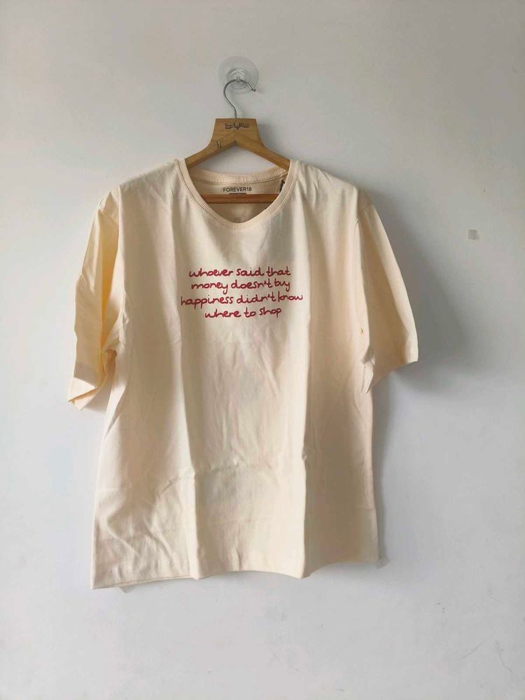 FOREVER 18 Imported OVERSIZED T-SHIRT🪩