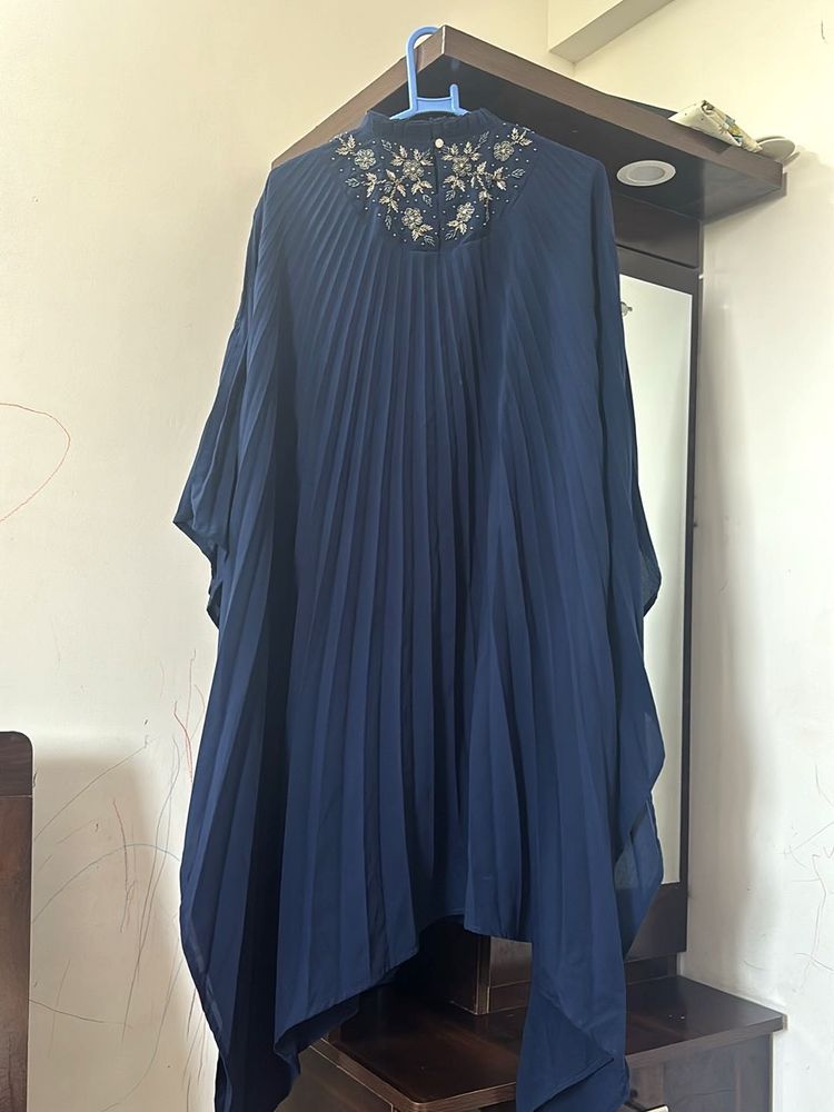 Elegant Navy Blue Kurta