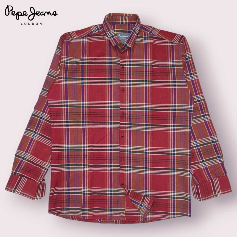 Pepe Jeans Heavy Cotton Vintage Check Shirt