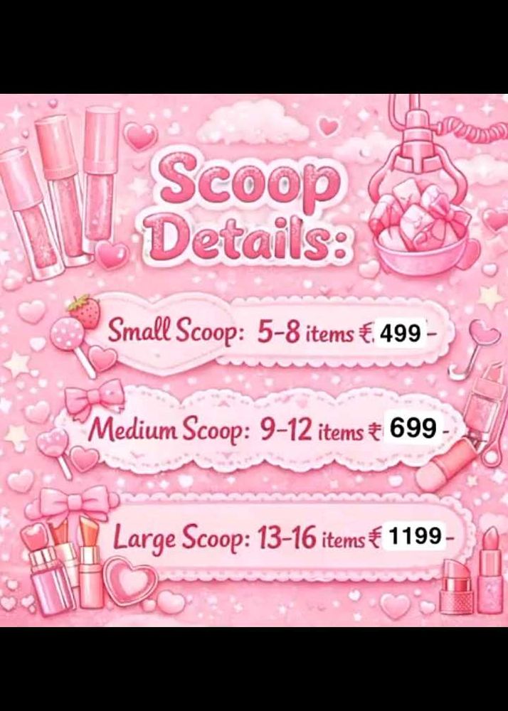 MYSTERY SCOOPS UNDER 499