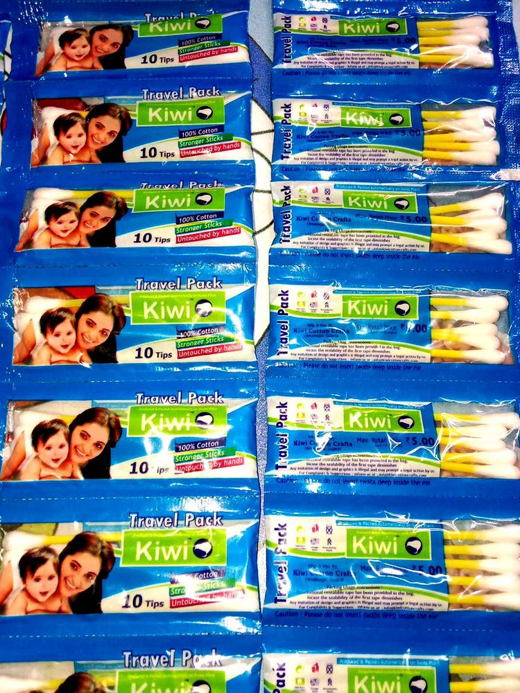 Kiwi Cotton Crafts Travel Pack 48 Packet