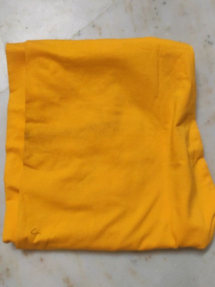 Yellow Cotton legging