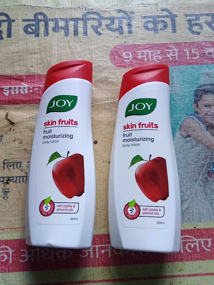 Pack Of 2 JOY Skin Fruits Body Lotion 🧴
