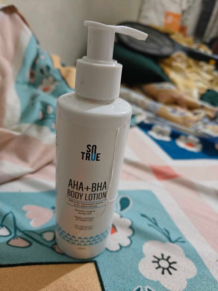 So True AHA+BHA Body Lotion