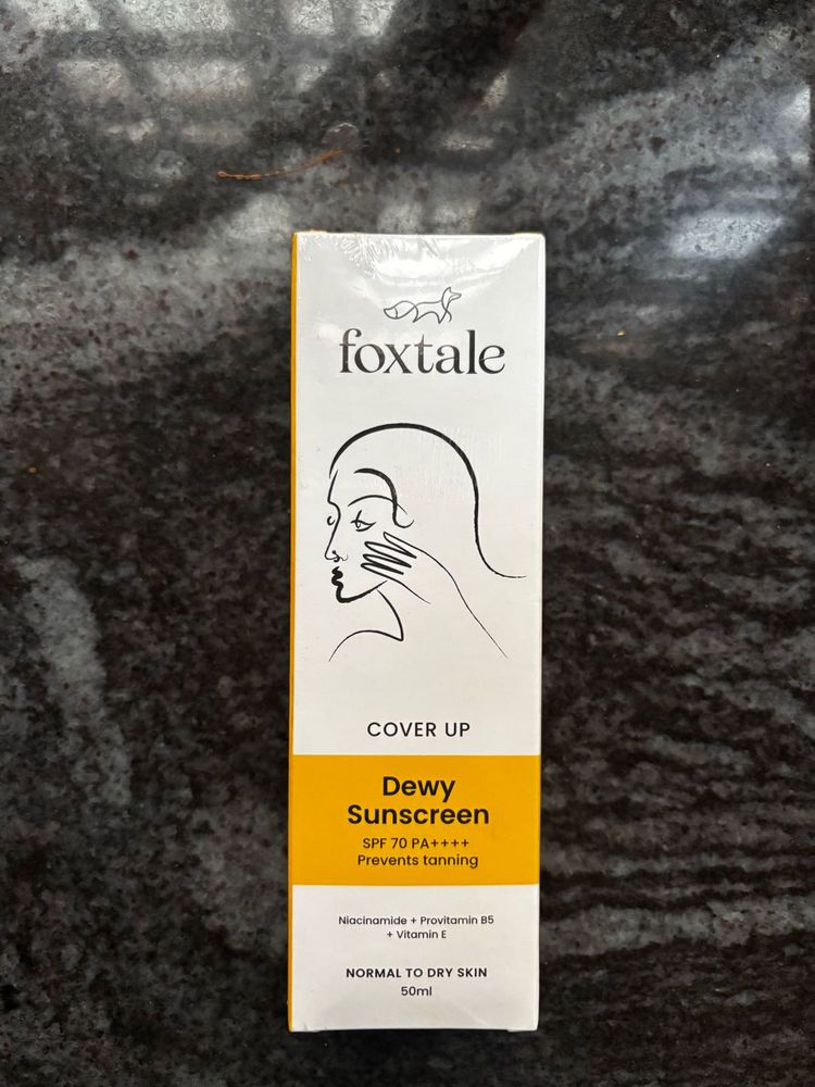 Foxtale Dewy Sunscreen SPF 70