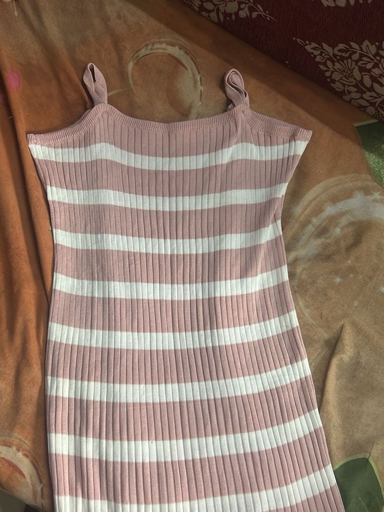 Striped Bodycon Dress