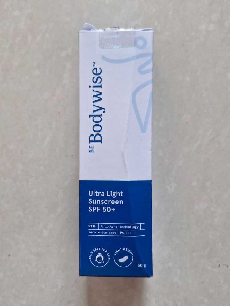 Be Bodywise Ultra Light Sunscreen (50g)