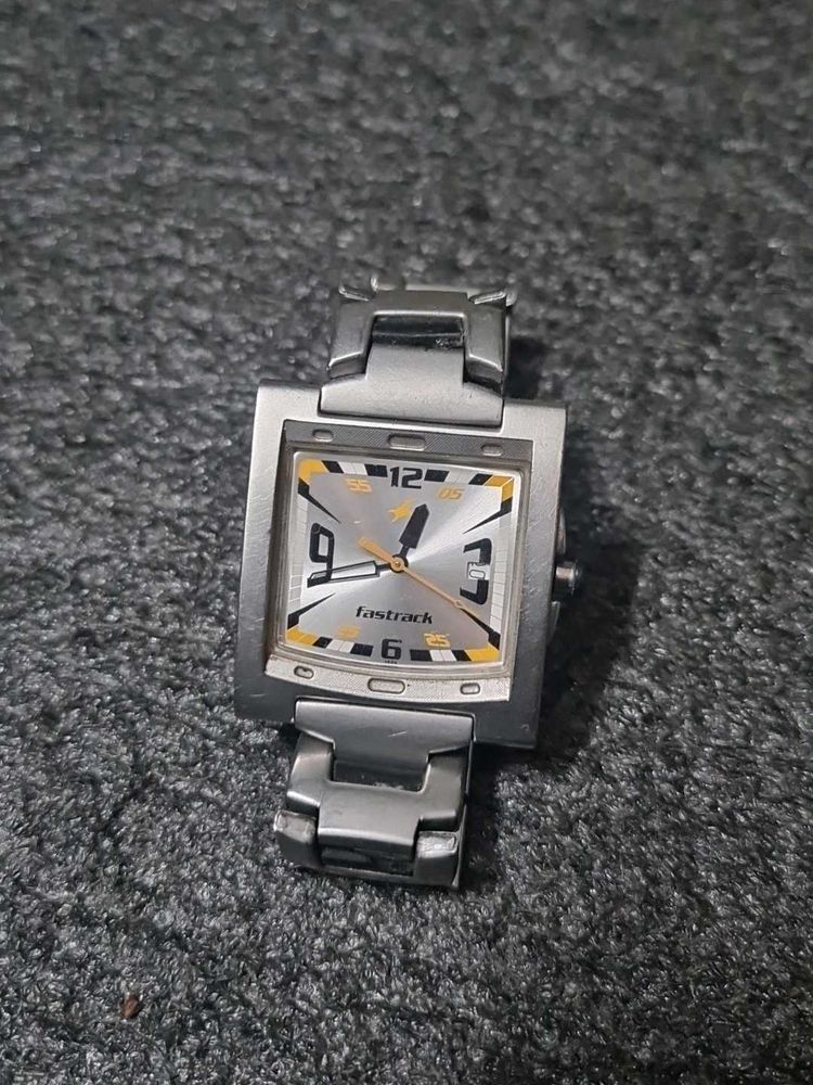 Fastrack Silver Watch