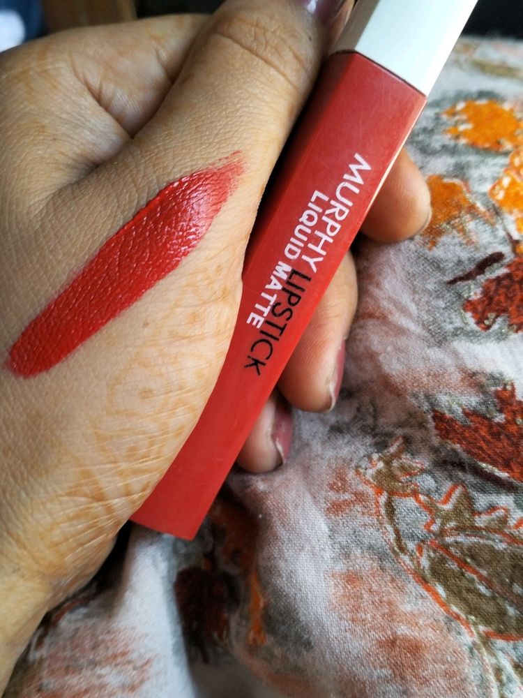 Tomato Red Lipstick Long Lasting