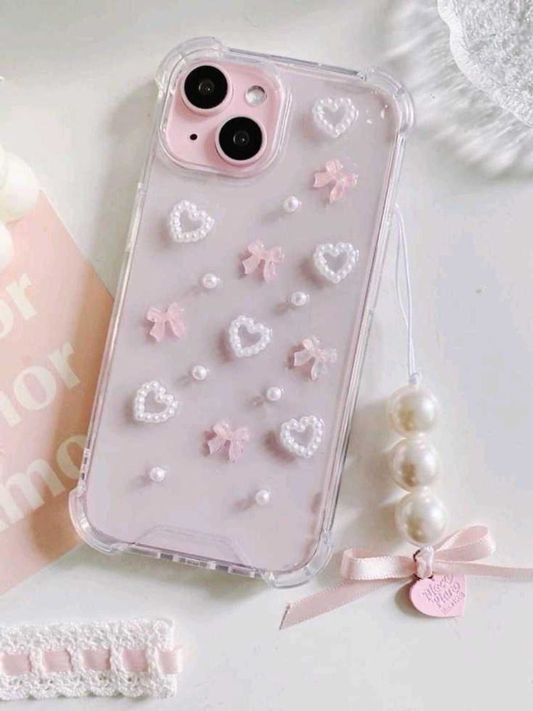 Cute ResinPhone Case With Charms🎀