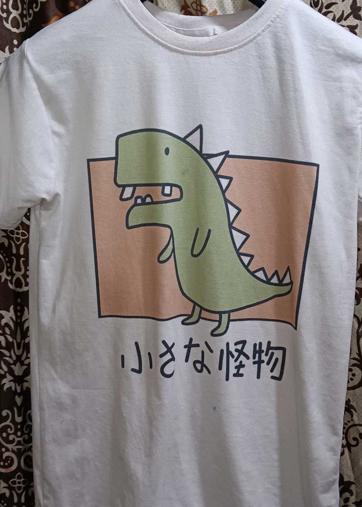 Cute Dinosaur Graphic T-Shirt – Japanese Kawaii