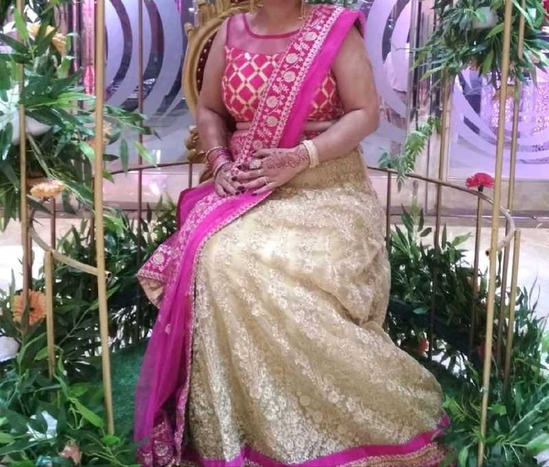 Gorgeous Gold Embroidered Lehenga