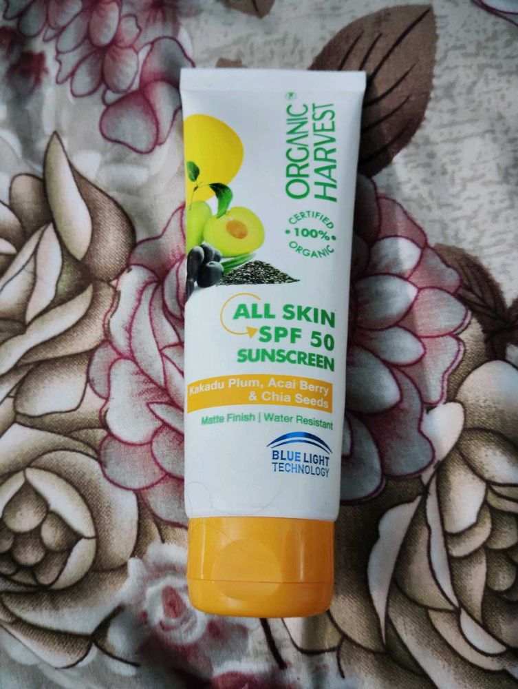 Organic Harvest Sunscreen SPF 50