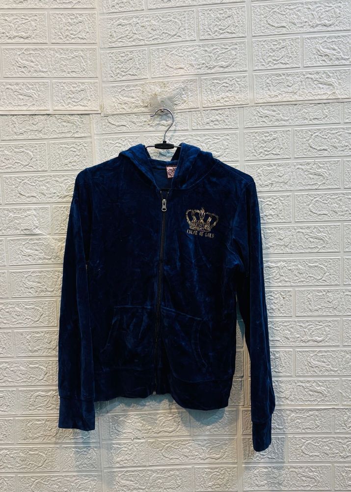 🇺🇸 Juicy Couture Imported Zip-Up Hoodie