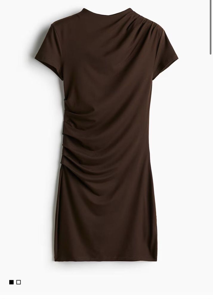 Brown Mini Bodycon Dress