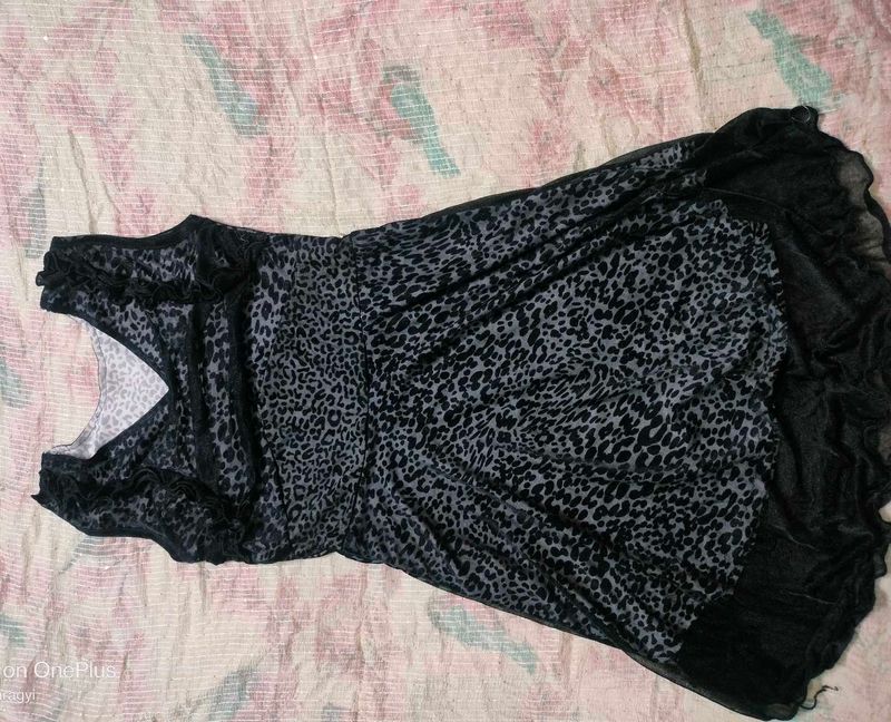 Animal Print Dress