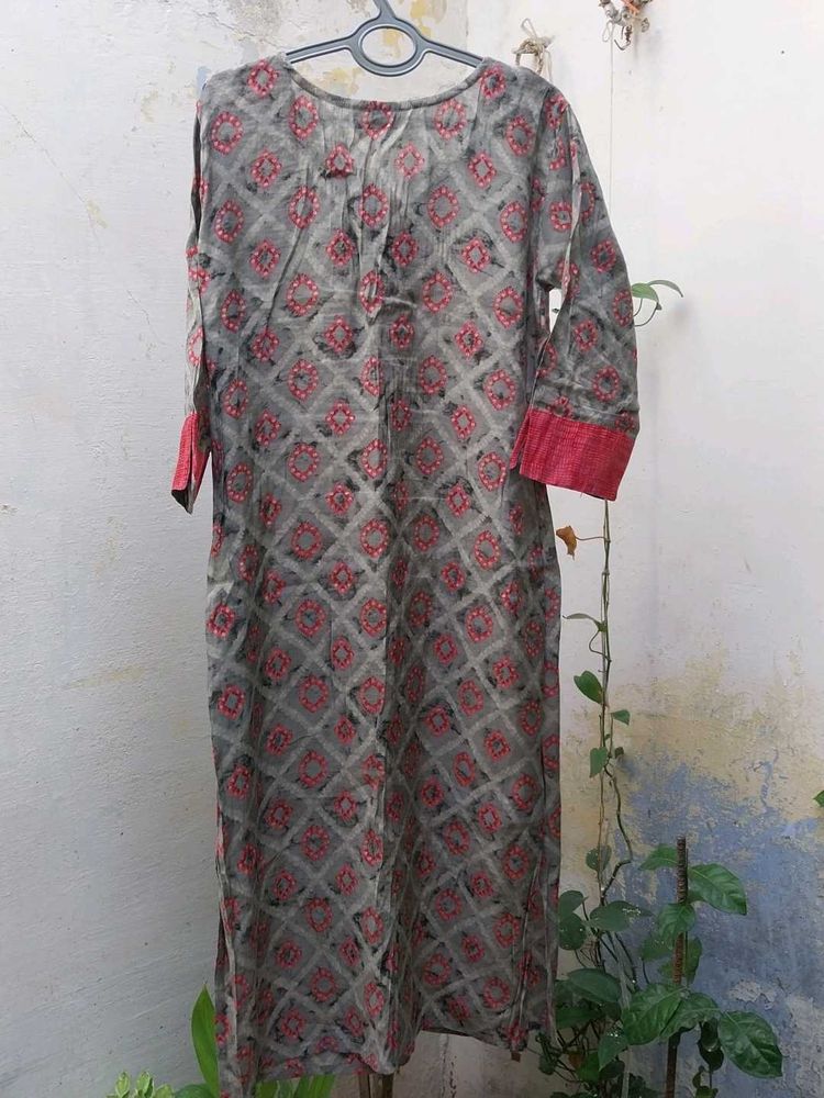 Patterned Kurti Dress