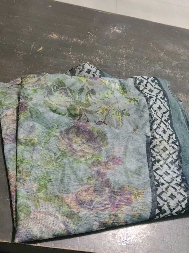 Floral Print Dupatta