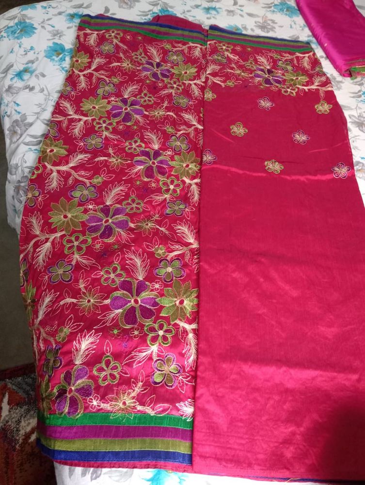 Pink Fancy Saree