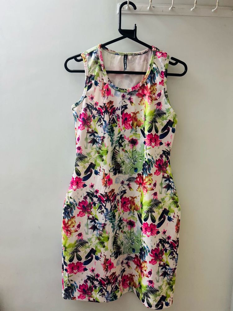 Floral Bodycon Dress