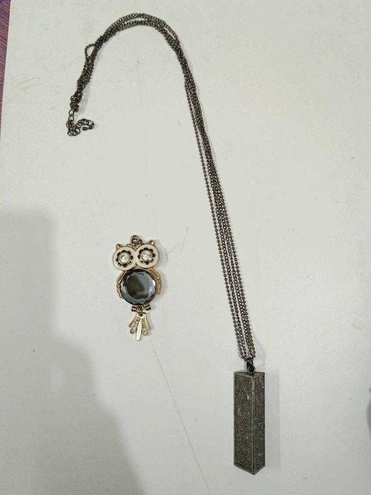 Necklace With Locket + Extra Pendant