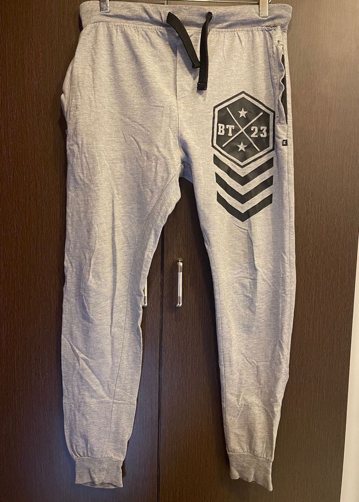 Body Trantrum Men Grey Track Pant