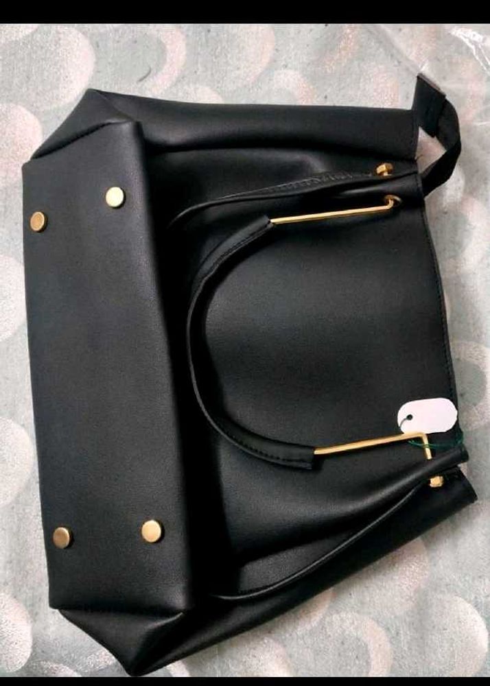 New Chic Black Tote Bag
