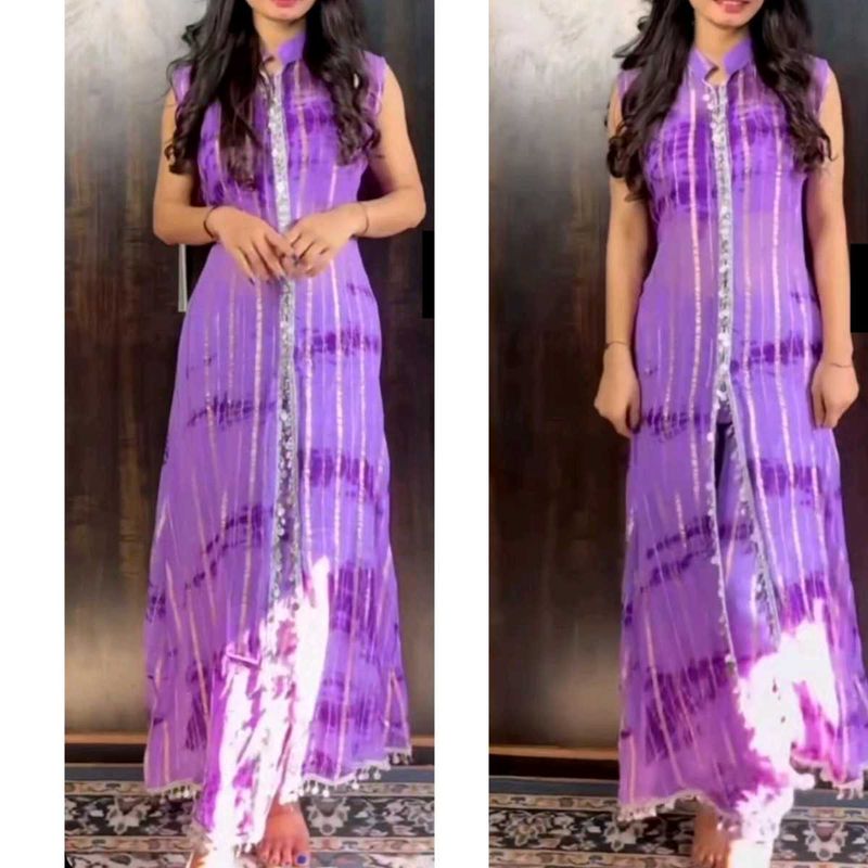 Purple Tie-Dye Co-ord Set