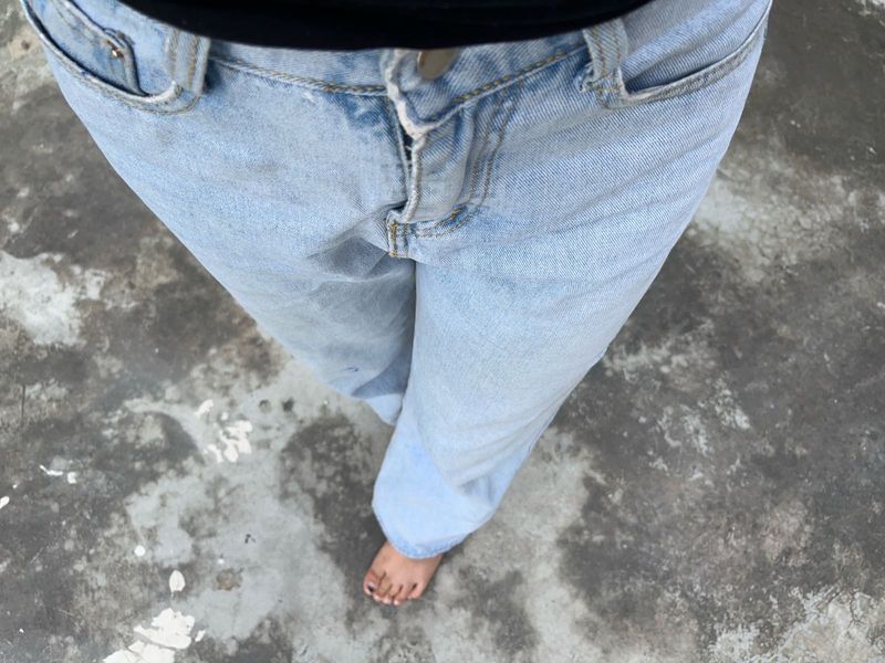 Light Wash Denim Jeans
