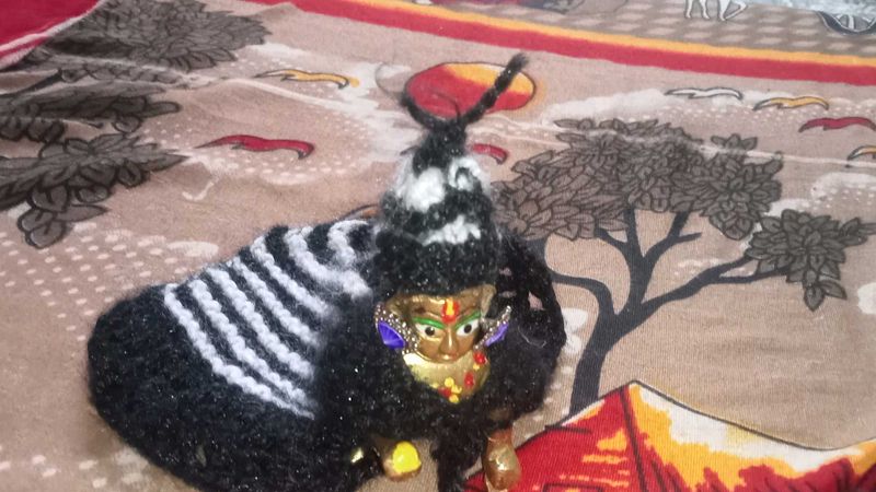 Laddu Gopal Dress Of 3 No With Cap
