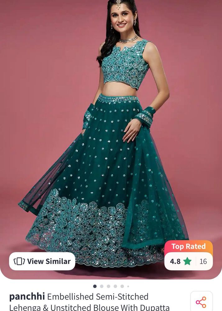 Embellished Lehenga Choli Set