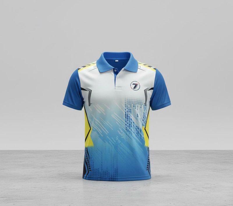 Stylish Graphic Print Polo Shirt