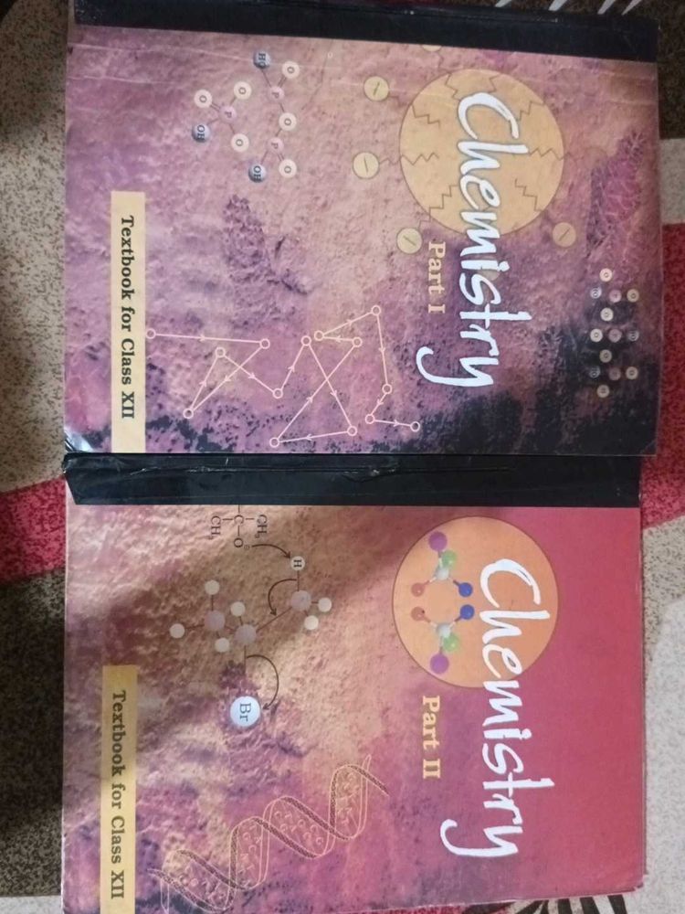 Class 12 NCERT Chemistry Part 1&amp;2