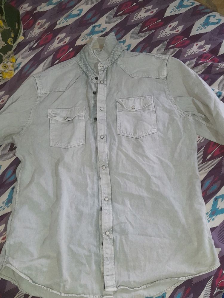 Denim shirt