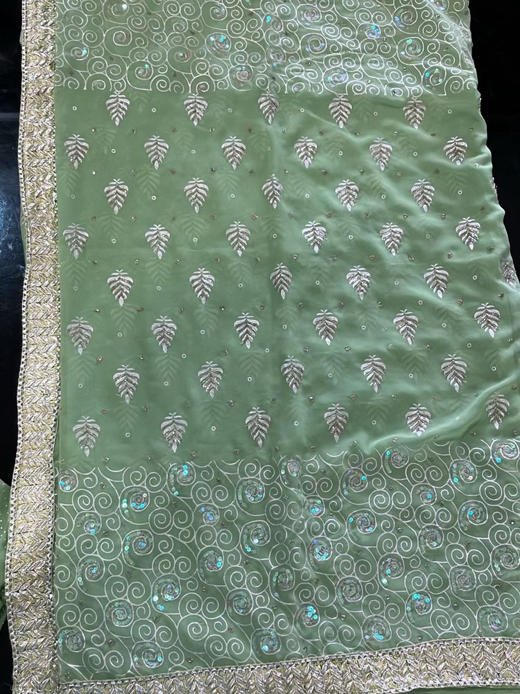Work Saree