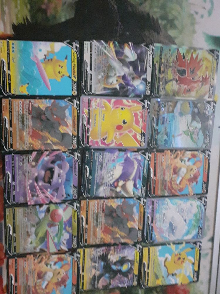 15 Shiny Pokemon Cards