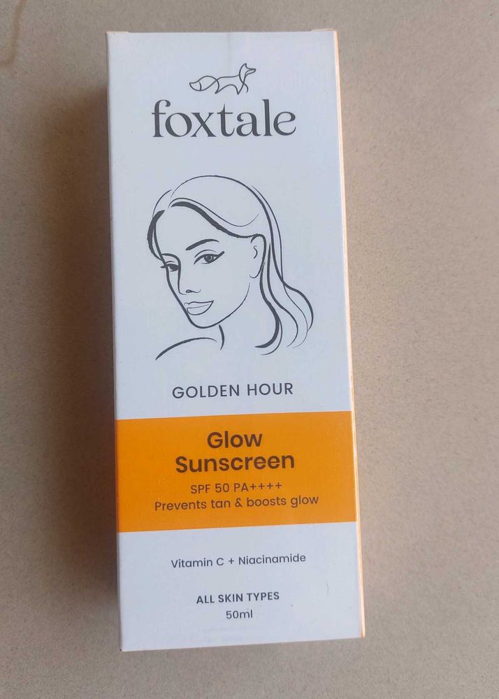 Foxtale Golden Hour Glow Sunscreen