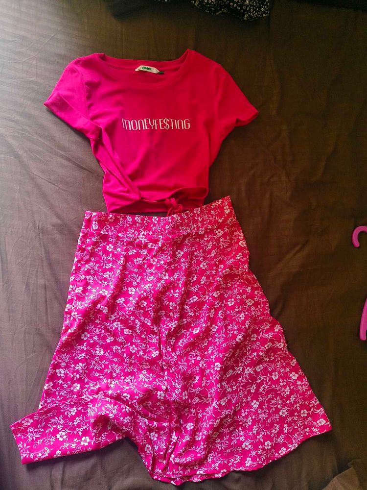 Pink Co Ord Set