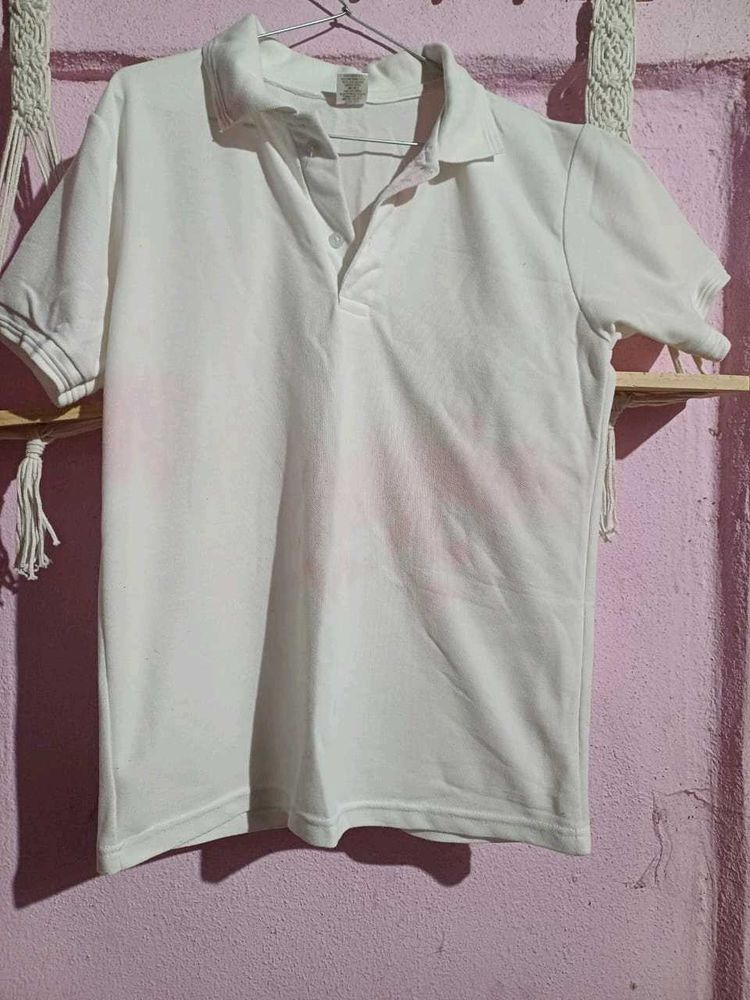 White Polo Shirt