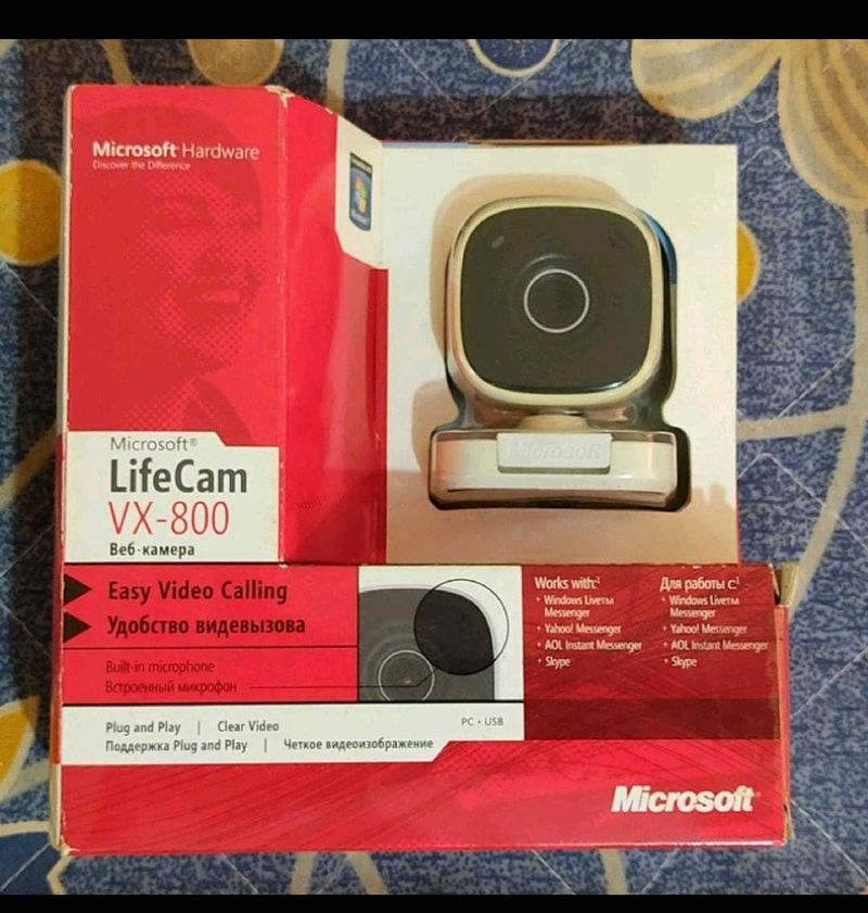 Microsoft LifeCam VX-800 VGA WEB CAMERA