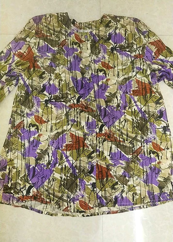 Abstract Print Shirt