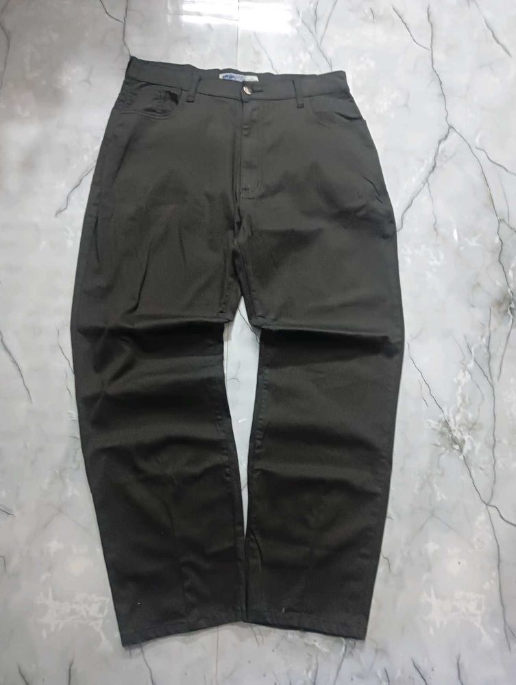 black Straight Leg Pants